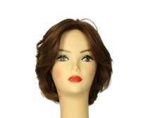 Load image into Gallery viewer, Linda Light Brown With Reddish Highlights Multi-Directional Skin Top Size M