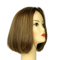 Load image into Gallery viewer, CARRE LIGHT BROWN WITH ASH BLONDE HIGHLIGHTS MONO-DIRECTIONAL TOP SIZE M