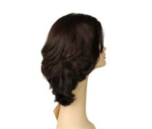 Load image into Gallery viewer, Shlomit Dark Brown With Brown Highlights Skin Top Size S