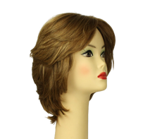 Load image into Gallery viewer, Linda BLONDE WITH HIGHLIGHTS multi-directional Skin Top Size L pre-cut