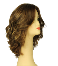 Load image into Gallery viewer, Katrina Light Brown With Ash Blonde Highlights Multi-Directional Skin Top Size M