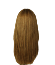 Load image into Gallery viewer, Pre-cut Rina Light Brown With Blonde Highlights Multi-Directional Skin Top Size L