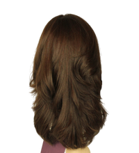 Load image into Gallery viewer, Riva PRE-CUT Dark Brown with reddish highlights Skin Top Size M