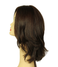 Load image into Gallery viewer, Riva PRE-CUT Dark Brown with reddish highlights Skin Top Size M