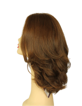 Load image into Gallery viewer, Riva PRE-CUT Brown with reddish highlights Skin Top Size M

