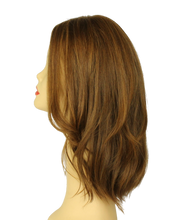 Load image into Gallery viewer, Riva PRE-CUT LIGHT BROWN WITH WARM HIGHLIGHTS Skin Top Size M