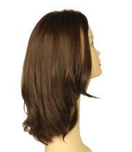 Load image into Gallery viewer, Riva PRE-CUT Dark Brown with reddish highlights Skin Top Size M