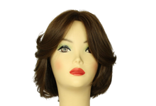 Load image into Gallery viewer, Dorothy Medium Brown With Dark Blonde Highlights Skin Top Size M Pre-Cut