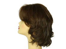 Load image into Gallery viewer, Dorothy Medium Brown With Red Highlights Skin Top Size M Pre-Cut