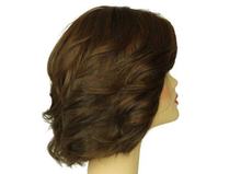 Load image into Gallery viewer, Dorothy Medium Brown With Red Highlights Skin Top Size M Pre-Cut