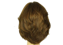 Load image into Gallery viewer, Dorothy Light Brown With Highlights Skin Top Size M Pre-Cut