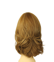 Load image into Gallery viewer, Riva PRE-CUT LIGHT BROWN WITH ASH BLONDE HIGHLIGHTS Skin Top Size L