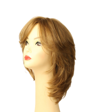 Load image into Gallery viewer, Shlomit BLONDE WITH HIGHLIGHTS MULTI-DIRECTIONAL Skin Top Size M PRE-CUT