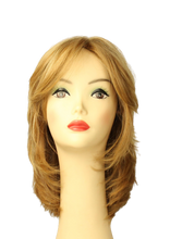 Load image into Gallery viewer, Shlomit Blonde With Highlights MULTI-DIRECTIONAL Skin Top Size L PRE-CUT