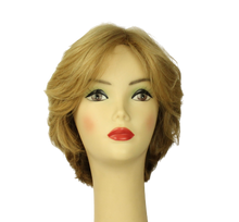 Load image into Gallery viewer, Linda BLONDE With Highlights MULTI-DIRECTIONAL Skin Top Size S PRE-CUT