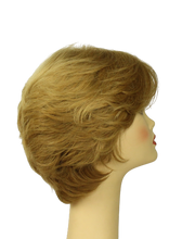 Load image into Gallery viewer, Linda BLONDE With Highlights MULTI-DIRECTIONAL Skin Top Size S PRE-CUT