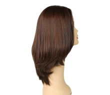 Load image into Gallery viewer, Rina Dark Brown With Reddish Highlights Multi-Directional Skin Top Size S