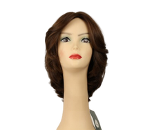 Load image into Gallery viewer, Shlomit Medium Brown With Blonde Highlights Skin Top Size M