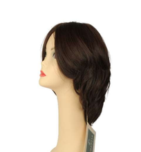 Load image into Gallery viewer, Shlomit Dark Brown With Red Highlights Skin Top Size S