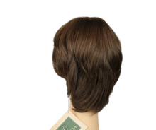 Load image into Gallery viewer, Shlomit Medium Brown With Highlights Skin Top Size S Pre-Cut