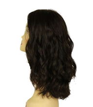 Load image into Gallery viewer, Mimi Pre-Cut Wavy Dark Brown Multi-Directional Skin Top Size M