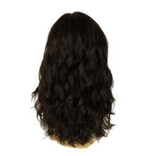 Load image into Gallery viewer, Mimi Pre-Cut Wavy Dark Brown Multi-Directional Skin Top Size M