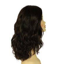 Load image into Gallery viewer, Mimi Pre-Cut Wavy Dark Brown Multi-Directional Skin Top Size M