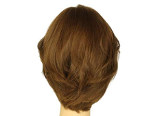 Load image into Gallery viewer, Dorothy Warm Dark Blonde Multi-Directional Skin Top Size S Pre-Cut
