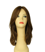 Load image into Gallery viewer, Riva PRE-CUT Light brown with highlights Multi-Directional Skin Top Size L