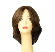 Load image into Gallery viewer, Olivia 2000 Dark Brown With Light Brown Highlights Multi-Directional Skin Top Size M