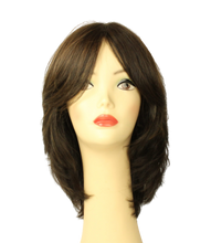 Load image into Gallery viewer, Shlomit Dark Brown With Warm Highlights Skin Top Size X-L