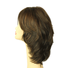 Load image into Gallery viewer, Shlomit Dark Brown With Warm Highlights Skin Top Size X-L