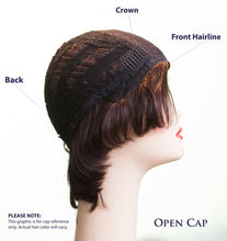 Load image into Gallery viewer, Riva PRE-CUT DARK BROWN WITH BROWN HIGHLIGHTS Skin Top Size S