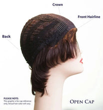 Load image into Gallery viewer, Olivia Dark Brown Multi-Directional Skin Top Size M Pre-Cut