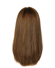 Load image into Gallery viewer, Riva MEDIUM BROWN WITH BLONDE HIGHLIGHTS Dark Part Size L