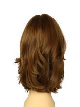 Load image into Gallery viewer, Riva PRE-CUT LIGHT BROWN WITH WARM HIGHLIGHTS Skin Top Size M