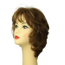 Load image into Gallery viewer, Linda Light Brown With Ash Blonde Highlights multi-directional Skin Top Size L pre-cut
