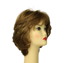 Load image into Gallery viewer, Linda Light Brown With Ash Blonde Highlights multi-directional Skin Top Size L pre-cut