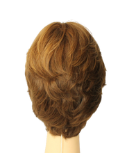 Load image into Gallery viewer, Linda Light Brown With Warm Blonde Highlights Skin Top Size M PRE-CUT