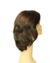 Load image into Gallery viewer, Shlomit Dark Brown With Reddish Highlights Skin Top Size S PRE-CUT