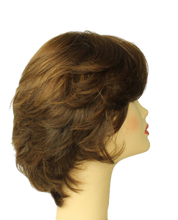 Load image into Gallery viewer, Linda Medium Brown With Blonde Highlights Skin Top Size M PRE-CUT