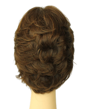 Load image into Gallery viewer, Linda Medium Brown With Blonde Highlights Skin Top Size L PRE-CUT