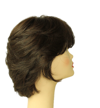 Load image into Gallery viewer, Linda Dark Brown With Brown Highlights Skin Top Size M PRE-CUT