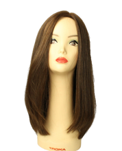 Load image into Gallery viewer, Riva Dark Brown With Warm Highlights Multi-Directional Skin Top Size S