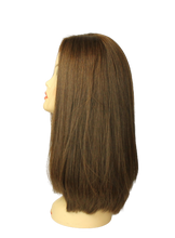 Load image into Gallery viewer, Riva Dark Brown With Warm Highlights Multi-Directional Skin Top Size S