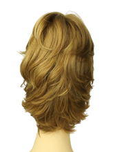Load image into Gallery viewer, Shlomit BLONDE WITH HIGHLIGHTS MULTI-DIRECTIONAL Skin Top Size S PRE-CUT