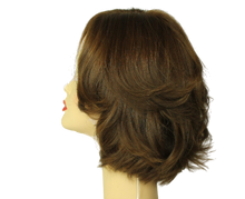 Load image into Gallery viewer, Dorothy Brown With Reddish Highlights Multi-Directional Skin Top Size L Pre-Cut