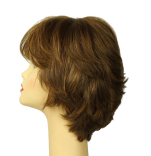 Load image into Gallery viewer, Linda Light Brown With Warm Blonde Highlights Multi-Directional Skin Top Size S