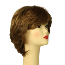 Load image into Gallery viewer, Linda Light Brown With Warm Blonde Highlights Multi-Directional Skin Top Size S