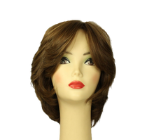 Load image into Gallery viewer, Linda Light Brown With Blonde Highlights MULTI-DIRECTIONAL Skin Top Size L PRE-CUT